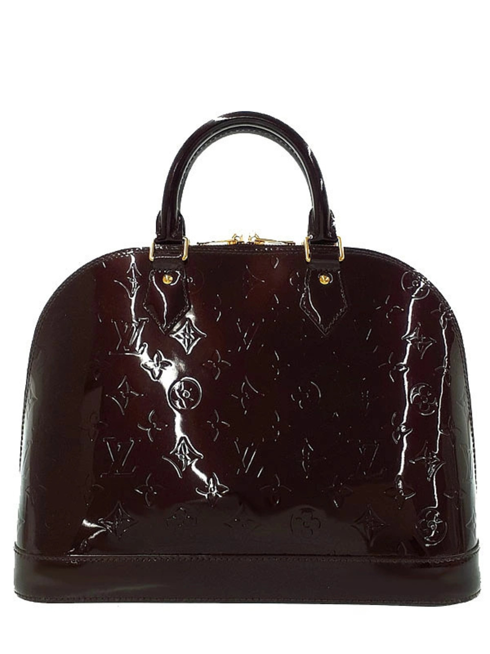 Louis Vuitton Monogram Vernis Alma Handbag